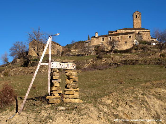 IGLESIA DESDE LA CARRETERA DE ACCESO
